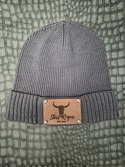 Organic Cotton Rogue Beanie - Tarmac Rogue