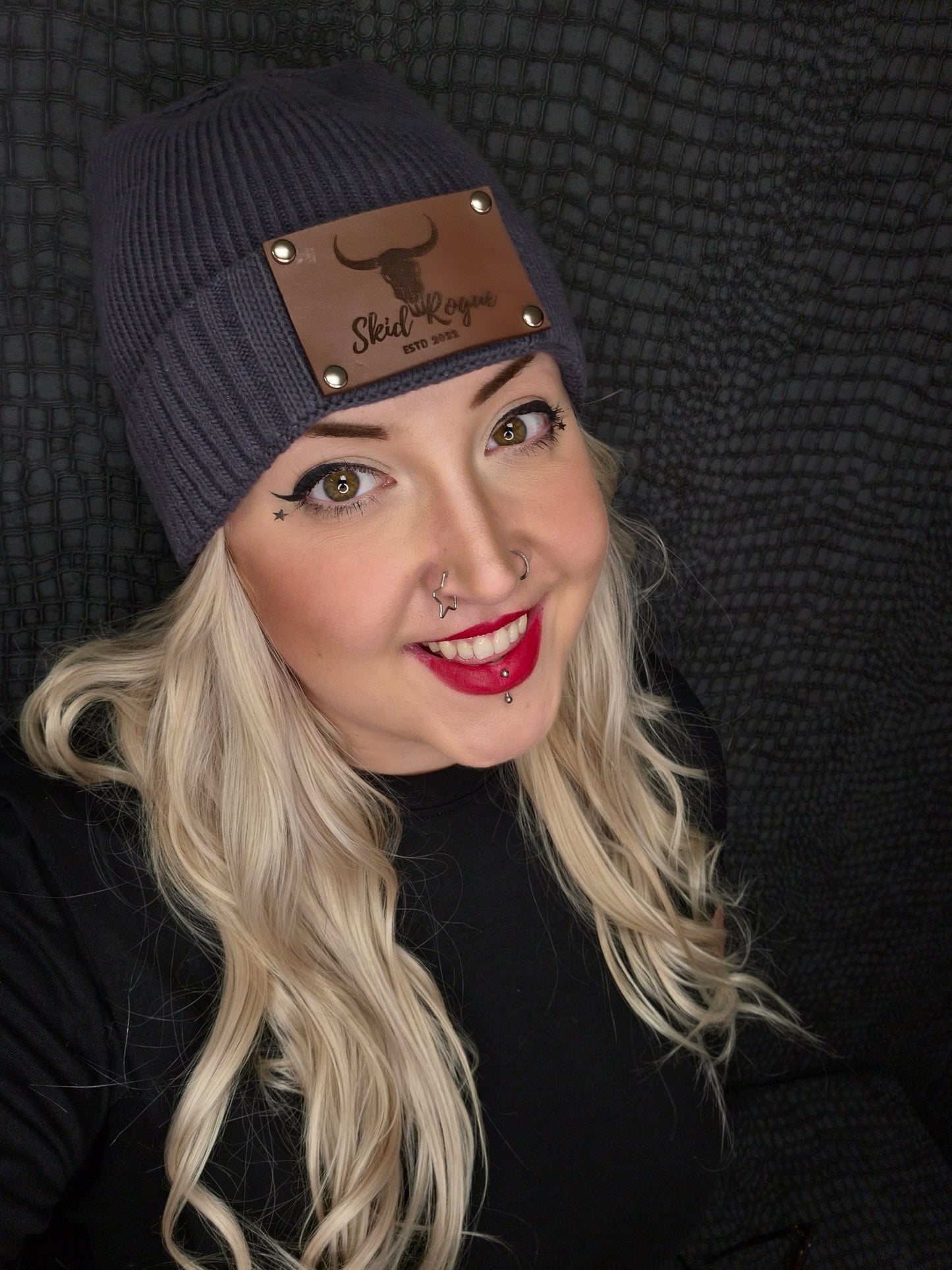 Organic Cotton Rogue Beanie - Tarmac Rogue