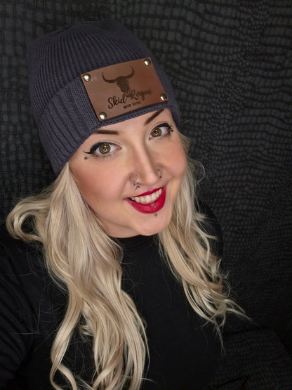 Organic Cotton Rogue Beanie - Tarmac Rogue